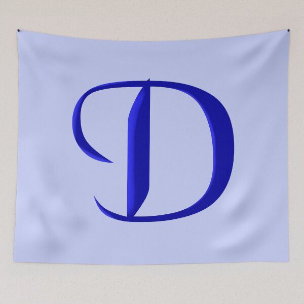 Item preview, Monogram Initial Letter D designed and sold by Lartheviking.