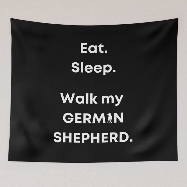 Item preview, Eat. Sleep. Walk my German Shepherd. designed and sold by Maful.