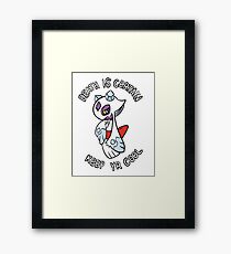 Keep Yr Cool Framed Print