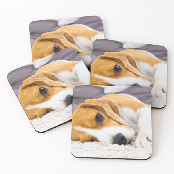 Item preview, sleeping Beagle dog portrait dogs pet pets puppy art cute Beagles  designed and sold by Coolstuff4you71.