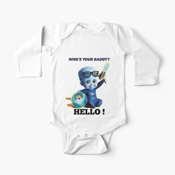 megamind Long Sleeve Baby One-Piece