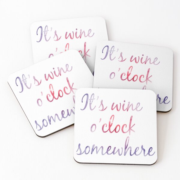 Item preview, It's wine o'clock somewhere designed and sold by elgreko.