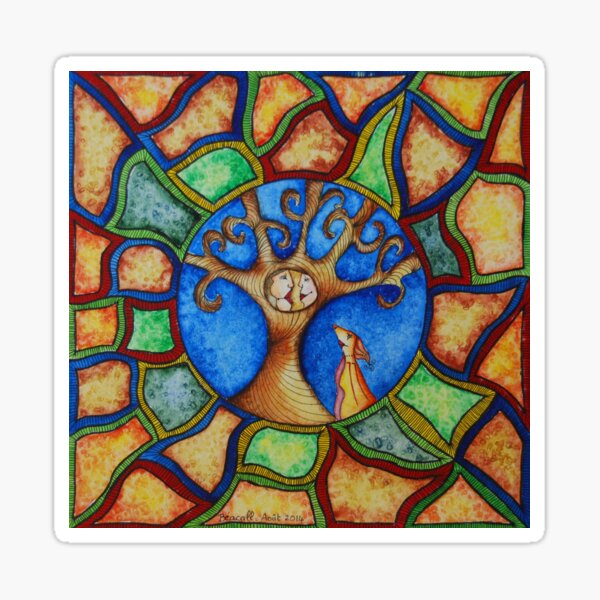magic tree Sticker