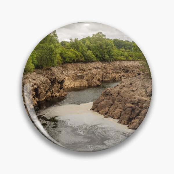 Item preview, Water of Ken river flowing through a rocky gorge near Dalry, Galloway, Scotland designed and sold by SnapTPhotograph.