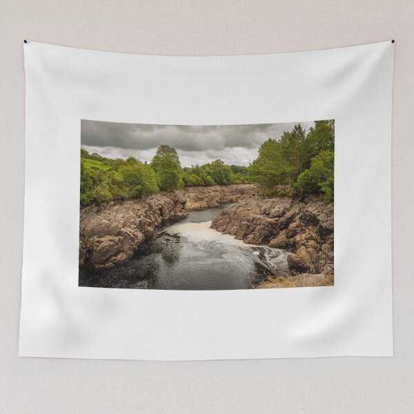 Item preview, Water of Ken river flowing through a rocky gorge near Dalry, Galloway, Scotland designed and sold by SnapTPhotograph.