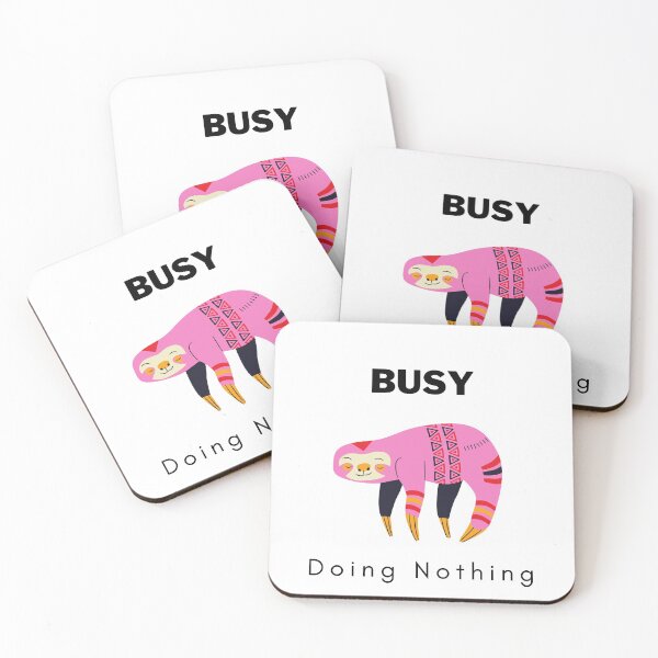 Item preview, Busy Doing Nothing - Sloth life -  gift ideas - funny t-shirt  designed and sold by MDclothingshop.