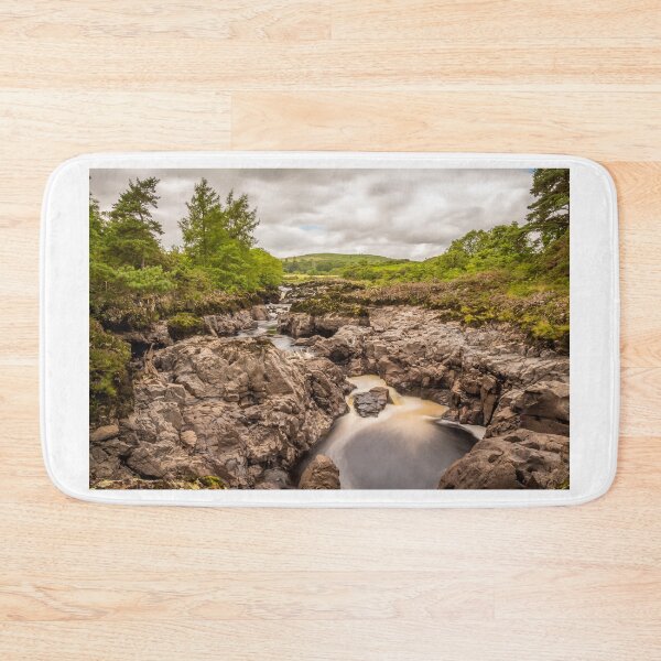 Item preview, Rare photo of Earlstoun Linn Waterfall exposed, due to draining Earlstoun Loch Dam designed and sold by SnapTPhotograph.