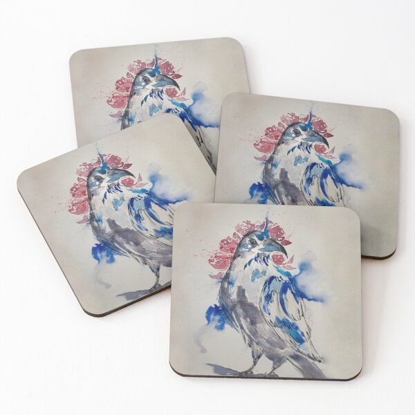 Item preview, Watercolor corvus  designed and sold by camertone.