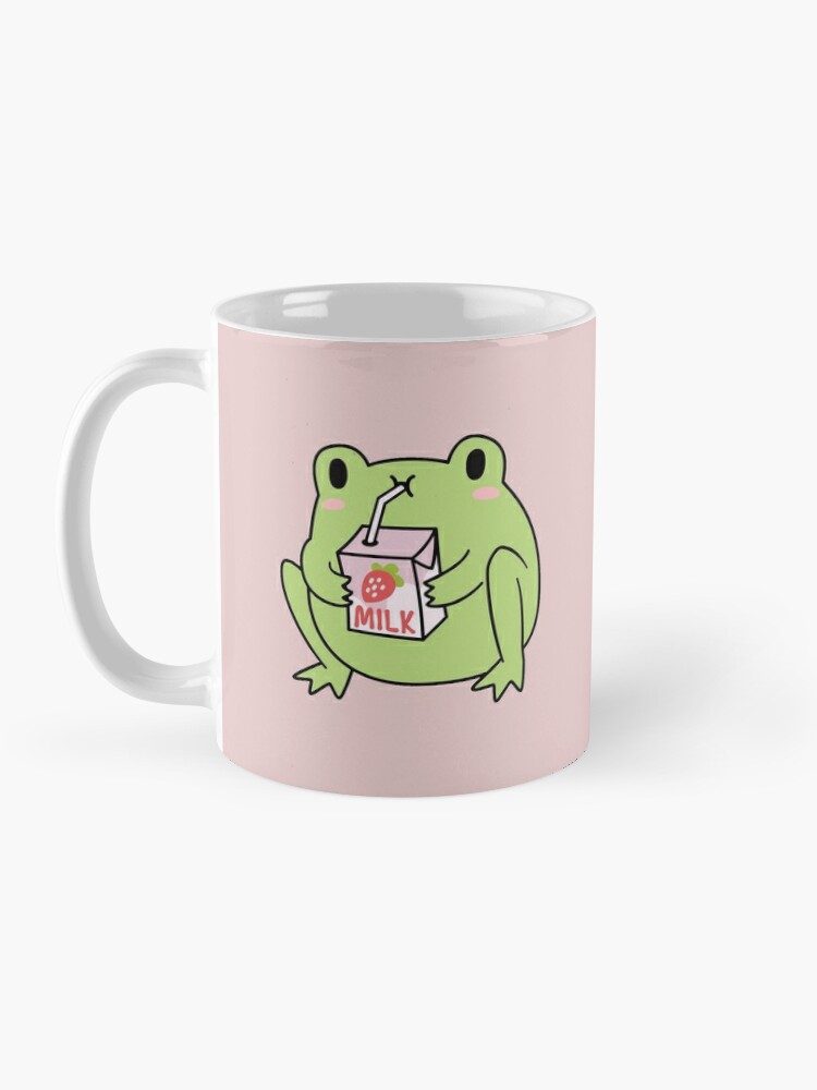 Frog Coffee Mug by littlemandyart