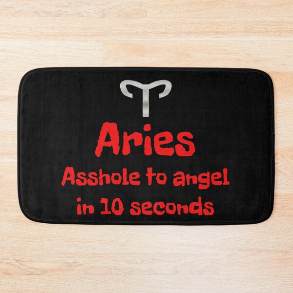 Item preview, Asshole to angel in 10 seconds Aries designed and sold by Areashor.