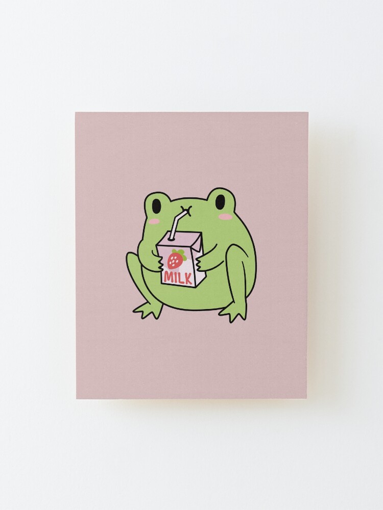 Cute Kawaii Frog Poster for Sale by kevsdesigns