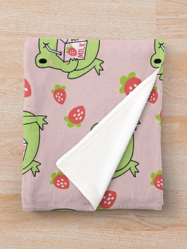 Cute frog blanket for baby