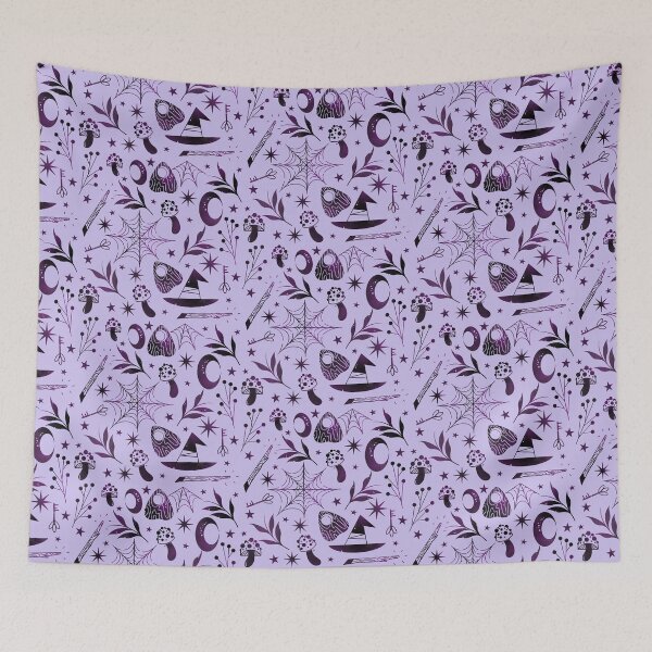 Item preview, Magical witch pattern  designed and sold by Texdoodles.
