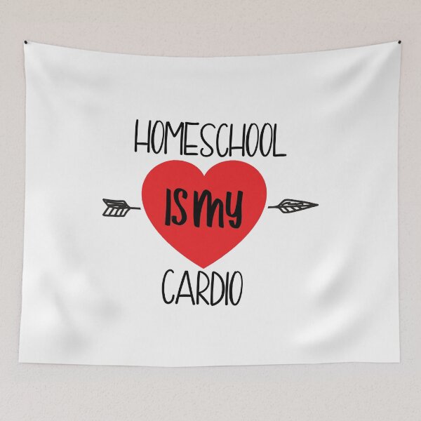 Item preview, Home School Is My Cardio designed and sold by hayatdesign.