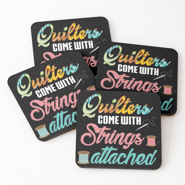 Item preview, Quilters Strings Attached Pun Sewing Quilting designed and sold by Charles Brian.