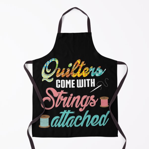 Item preview, Quilters Strings Attached Pun Sewing Quilting designed and sold by Charles Brian.
