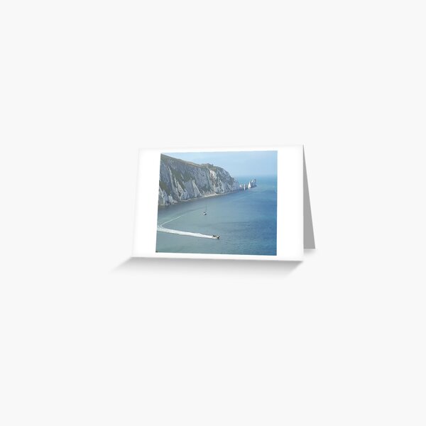 Isle of Wight Sand Picture   Greeting Card 