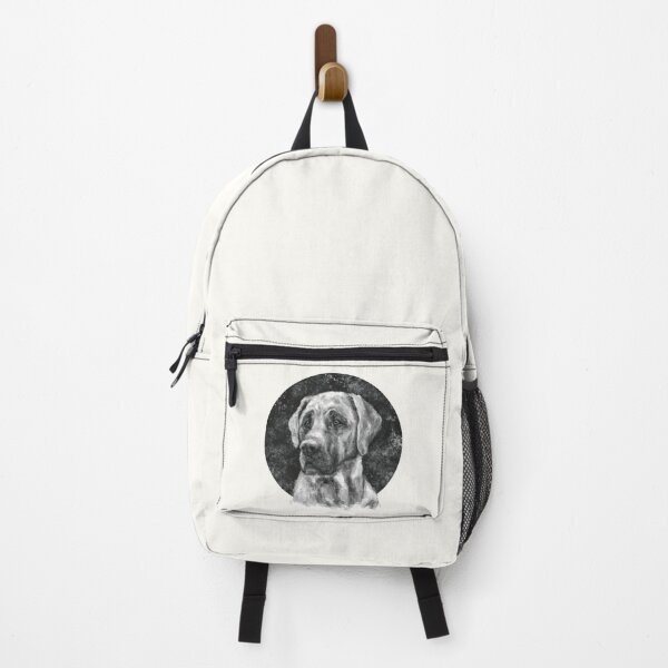 Item preview, Dog Broholmer Portrait Black and White designed and sold by LeenOnArt.