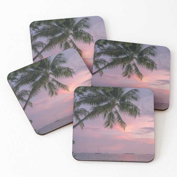 Item preview, Palm tree and pink sky sunset designed and sold by michieldros.