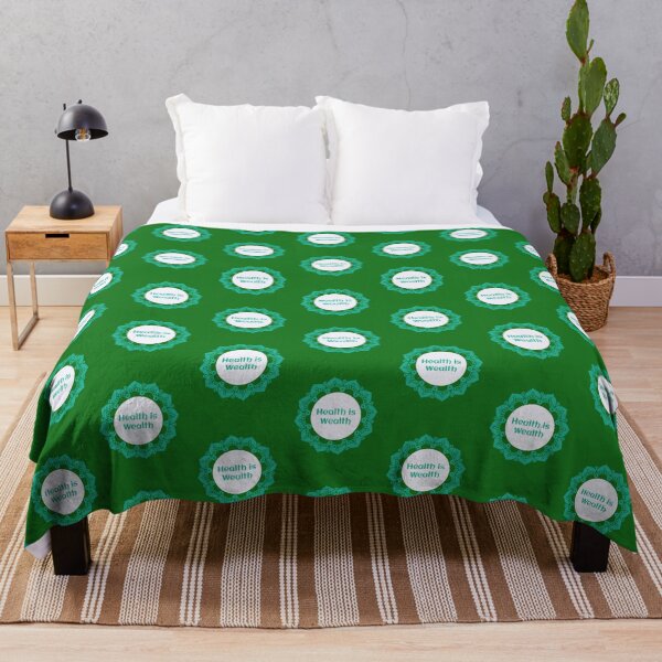 Item preview, Health is Wealth designed and sold by Ayurveda Fun Store.