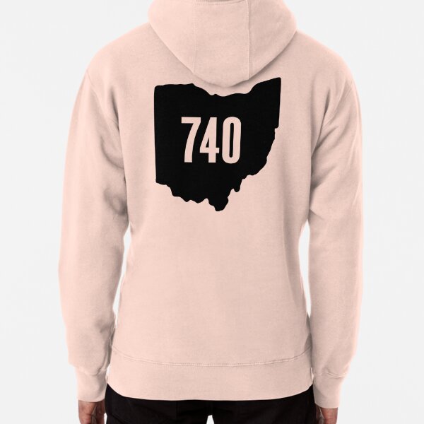 740 Area Code Ohio Hoodie For Unisex 