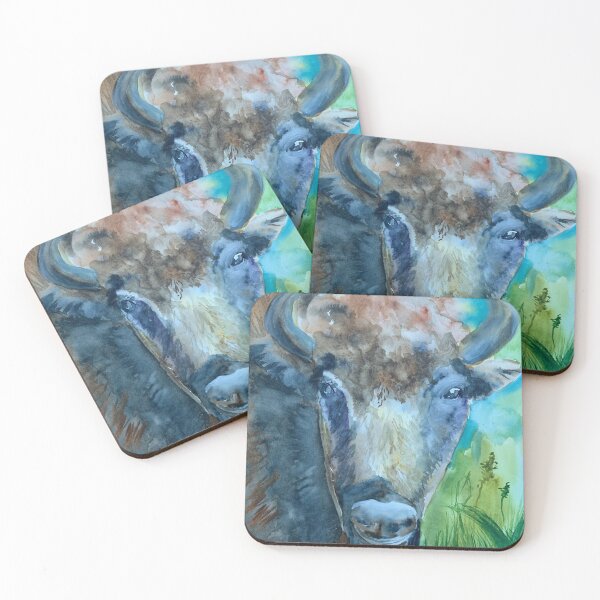Item preview, bizon on green background designed and sold by DaryaGeft.