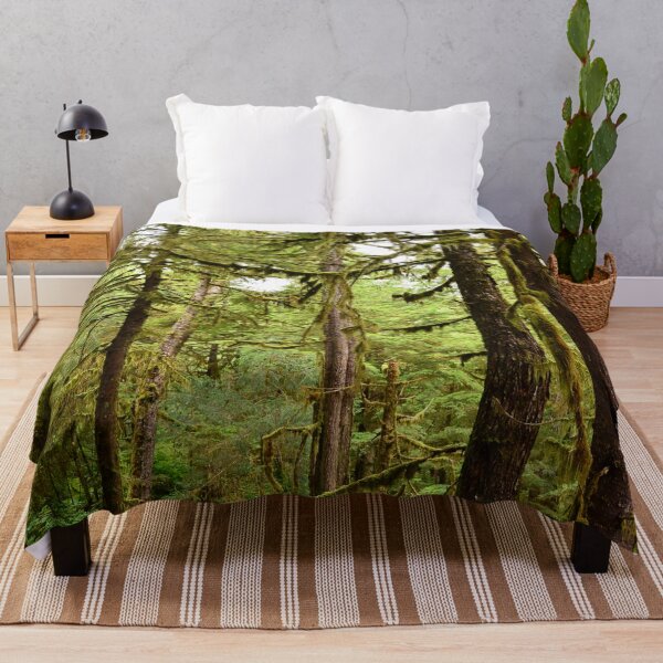 Item preview, Alaska Tongass National Forest, Juneau, Lush Green, Mossy Trees, Green Forest Photo designed and sold by naturecdesigns.