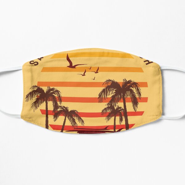 santa monica beach Mask