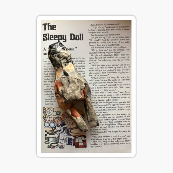 Item preview, The Sleepy Doll designed and sold by JaySnellingArt.