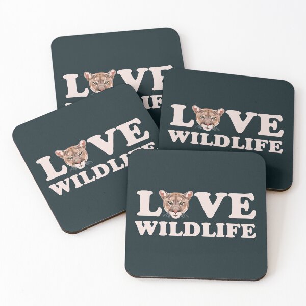 Item preview, Love Wildlife - Mountain Lion designed and sold by GeoCreate.