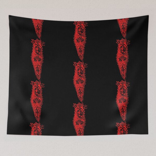 Item preview, NudiBranch Sketch 1 (SeaBunny) - Red designed and sold by miTeless seDign.