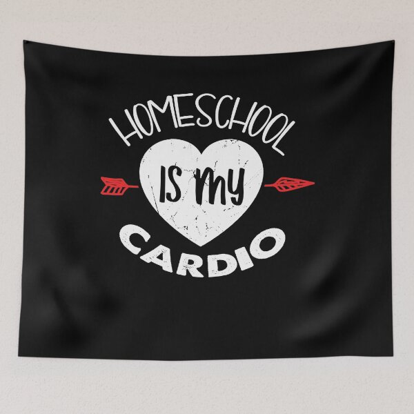 Item preview, Home School Is My Cardio designed and sold by hayatdesign.
