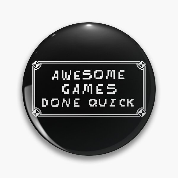 Item preview, awesome games done quick  designed and sold by MARIYA H.
