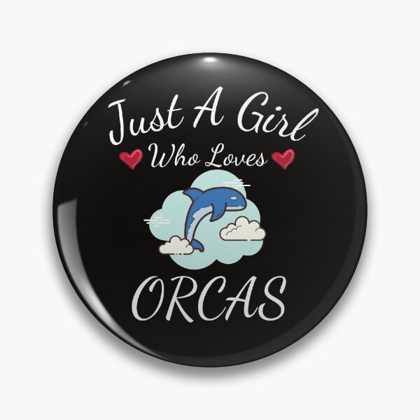 Item preview, Just a girl who loves Orcas designed and sold by malek24.