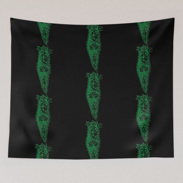 Item preview, NudiBranch Sketch 1 (SeaBunny) - Dark Green designed and sold by miTeless seDign.