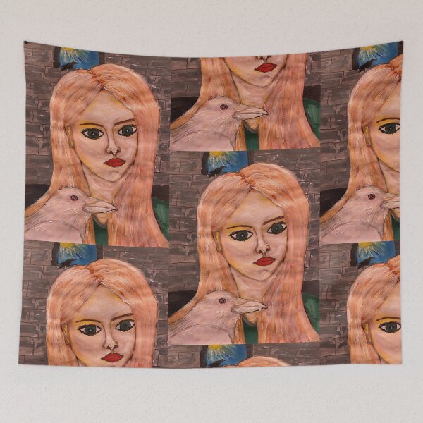 Item preview, Branwen, Welsh Goddess of Empathy and Love designed and sold by KRainbird.