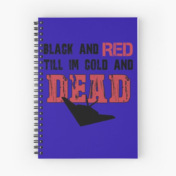 Item preview, Black And Red Till I'm Cold And Dead 2 designed and sold by Nitronus.