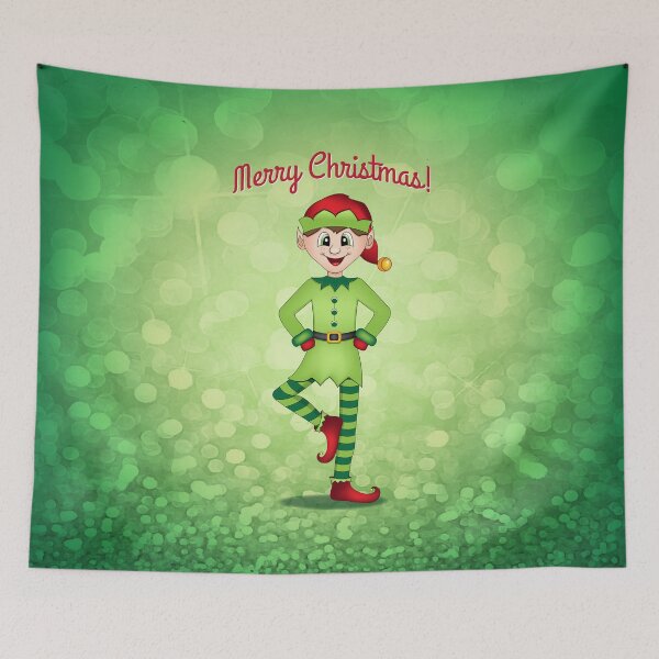Item preview, Christmas Elf - Green designed and sold by serenaking.