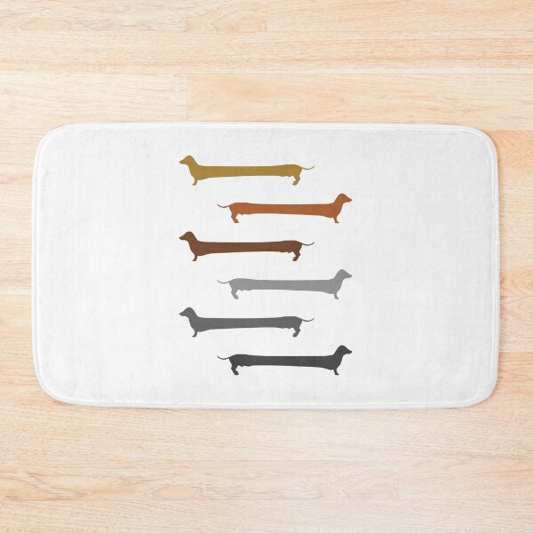 Item preview, Six colors dachshund designed and sold by OkeyDoggie.