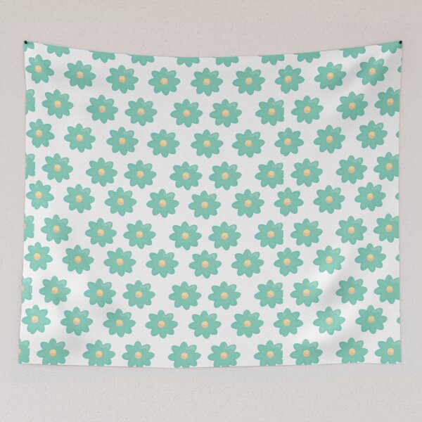 Item preview, Vintage Floral Patterns, Vintage Flower Patterns , Green flower shaped Patterns designed and sold by garniturex.