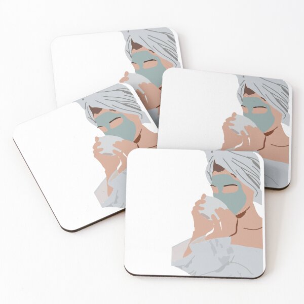 Item preview, Spa Day green face mask designed and sold by Sabrina Byrd.