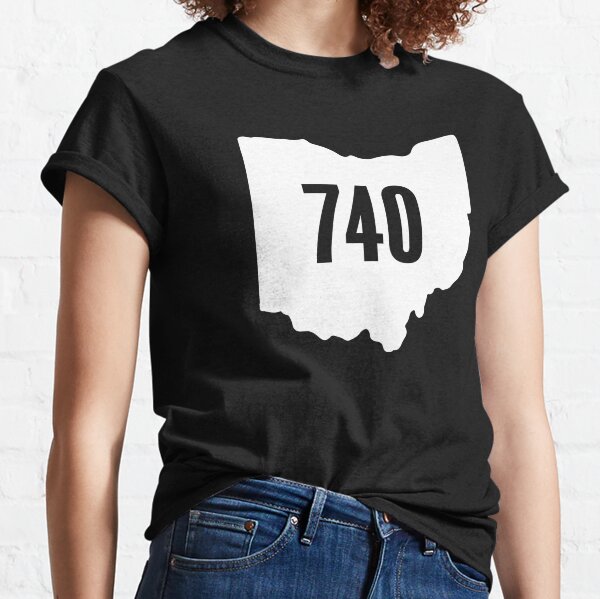 740 Area Code Ohio T-Shirt