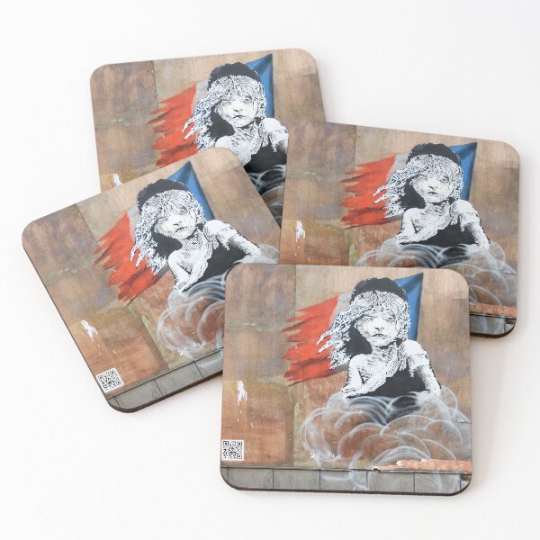 Item preview, Cosette Teargas QR Code Banksy designed and sold by WE-ARE-BANKSY.