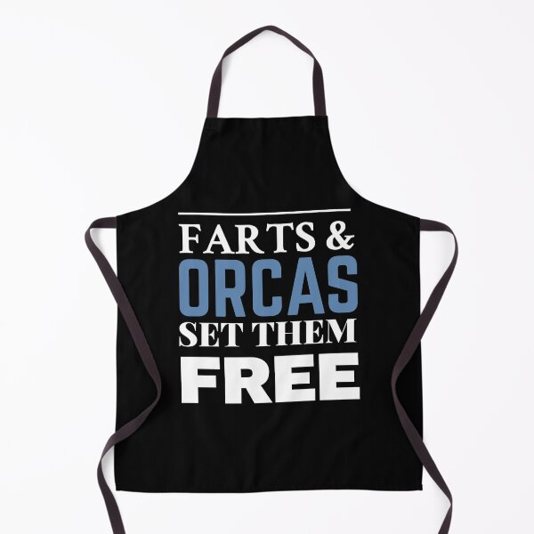 Item preview, Farts and orcas set them free designed and sold by Whiimsical.