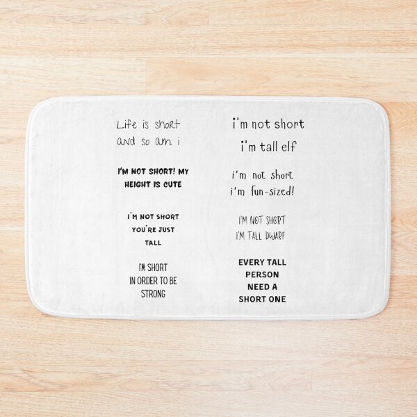 Item preview, Life Is Short And So Am I designed and sold by Levet.