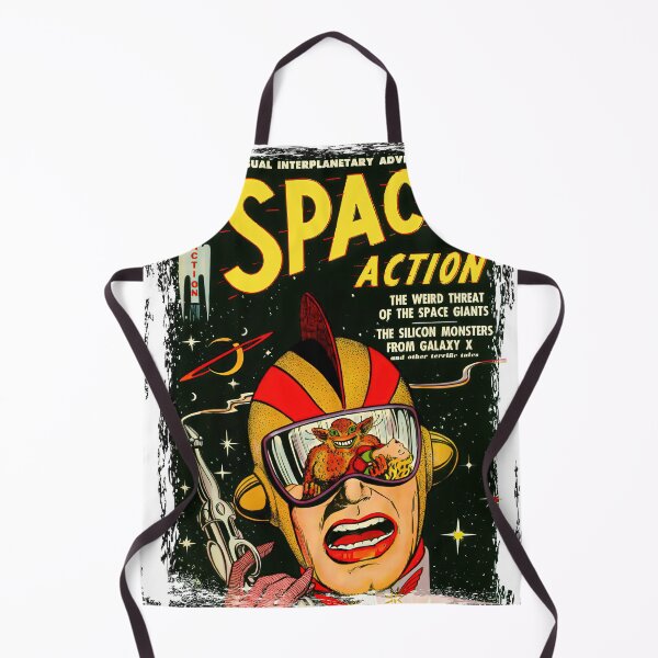 Item preview, Space Action Retro Sci-fi Comic Cover / Vintage designed and sold by Very Peculiar.