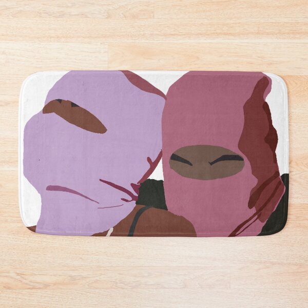 Item preview, girls in ski masks designed and sold by Sabrina Byrd.