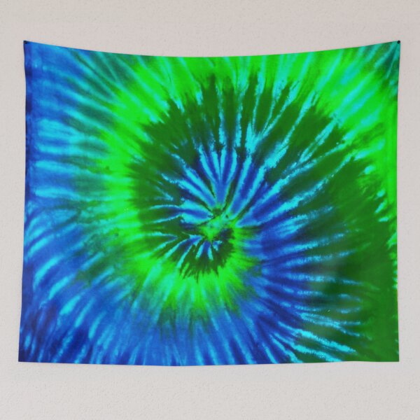 Item preview, Hypercolour Koru Tie Dye Pattern designed and sold by Ayurveda Fun Store.