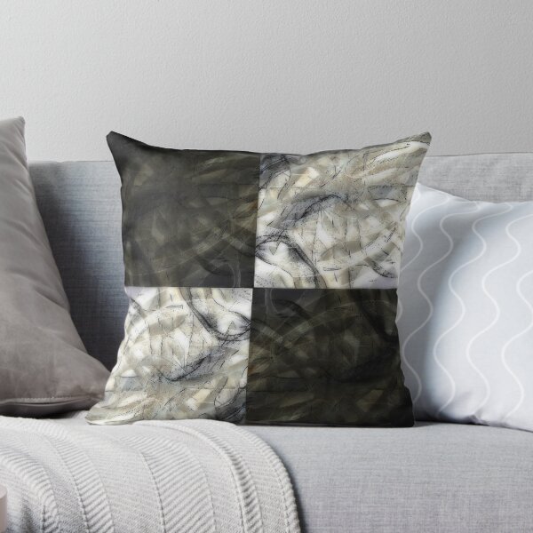 Knotty Knotty Knotty Knotty © Vicki Ferrari Throw Pillow
