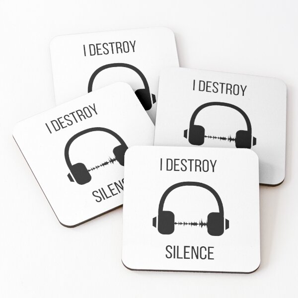 Item preview, I destroy silence, I destroy silence designed and sold by Sarabinala.